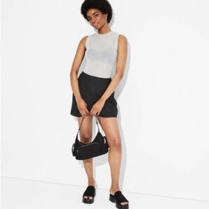 Women's Chiffon a-Line Mini Skirt - Wild Fable™ Black Size XXS New